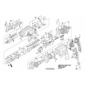 Bosch GBH 2-24 D (3611BA02E0-BR)